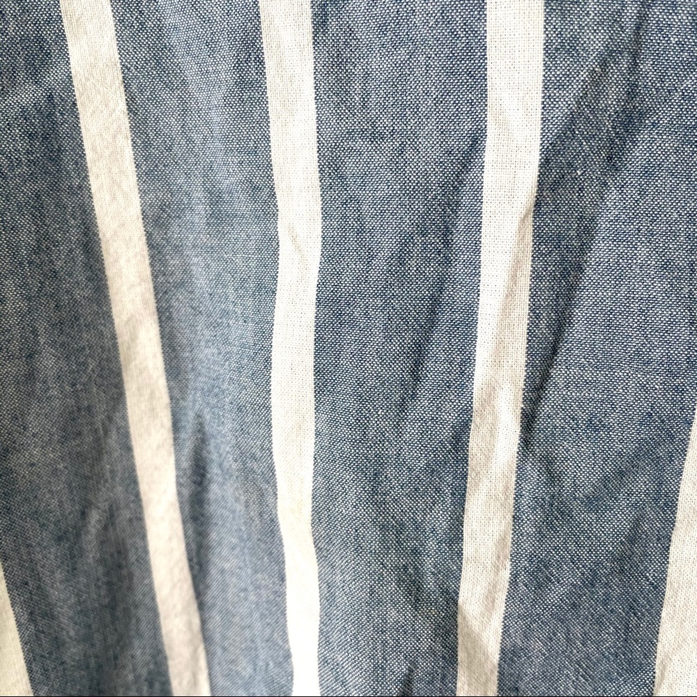 C & C California striped sleeveless button down - Picture 4 of 6